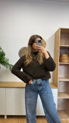 Grobstrick Pullover