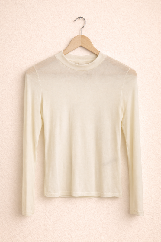 Kaschmir Shirt mit Kragen