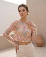 Crop Longsleeve Tropical