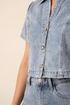 Denim Bluse