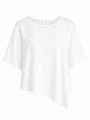 Asymmetrische Shirt mit fließendem Fall