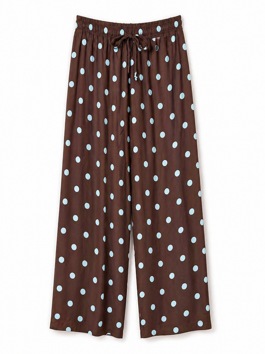 Satinhose Dots