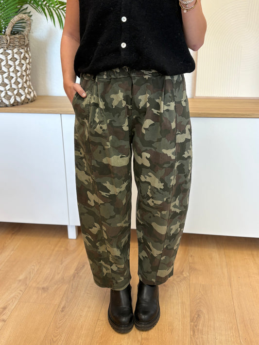 Camouflage Ballonhose
