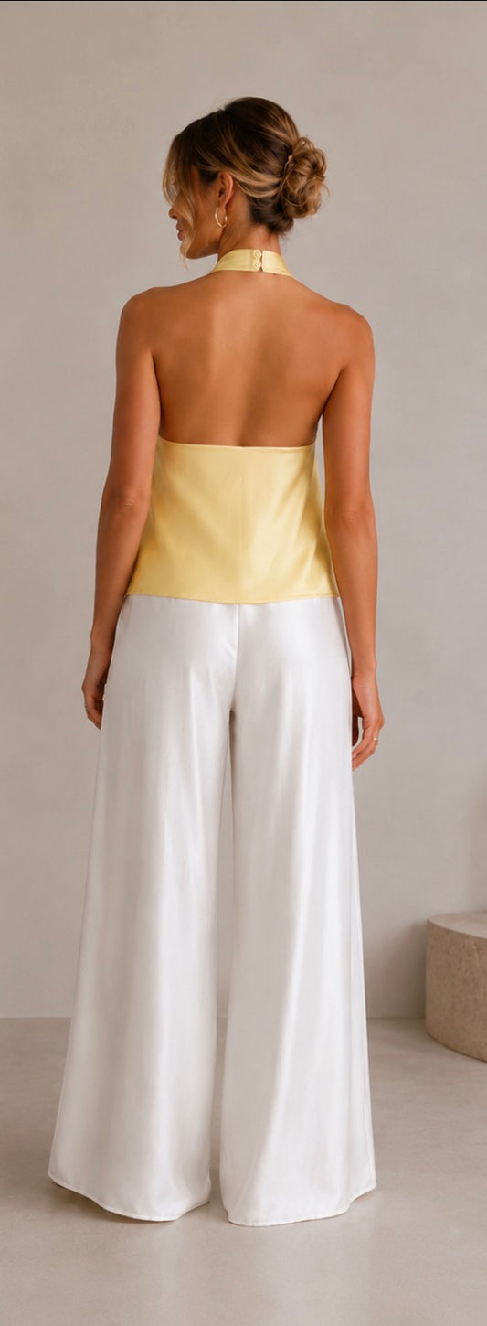Wasserfall Satin-Top