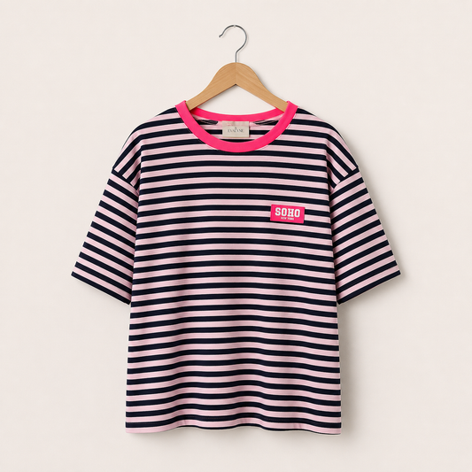 Stripe Shirt „SOHO New York“