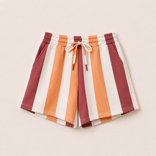 Vertical Stripe Shorts