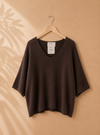 Feinstrick 3/4 Arm Pullover