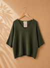 Feinstrick 3/4 Arm Pullover