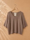 Feinstrick 3/4 Arm Pullover