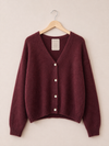 Alpaka Strickjacke