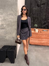 Karierter Mini-Skort