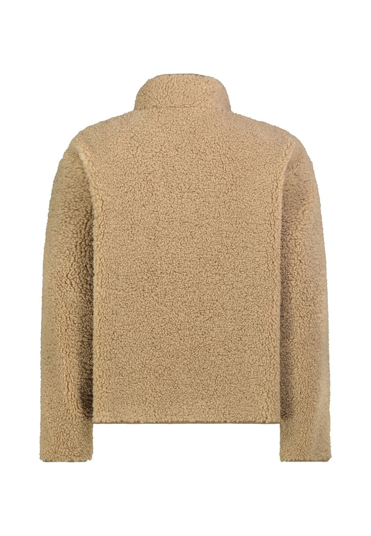 SUBLEVEL Sherpa Fleecejacke mit Stehkragen