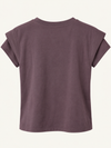 T-Shirt mit doppelt genähten Ärmeln