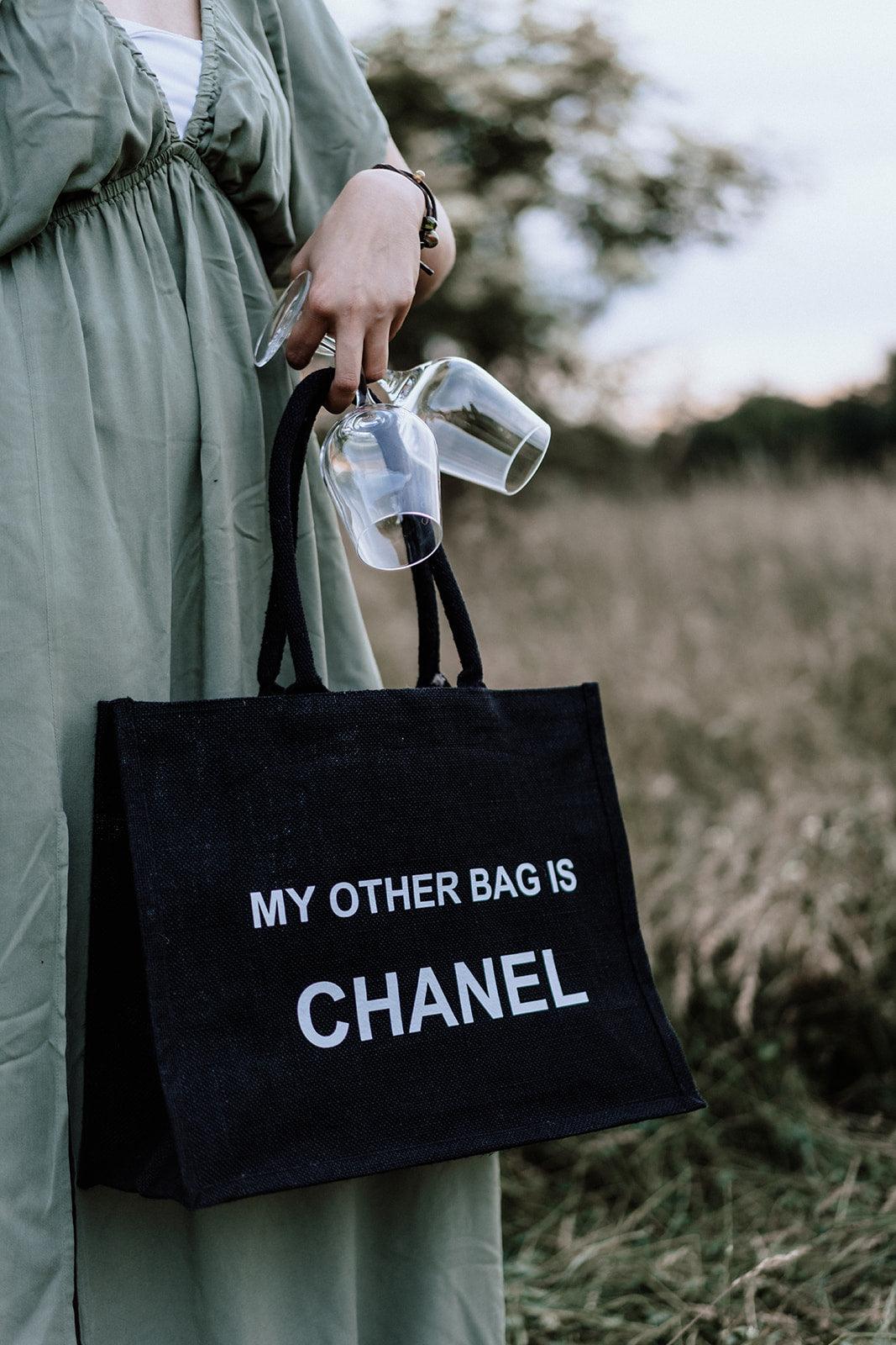 Jute Bags My Other Bag Tote Enjoy The Little Things Jute Bag With